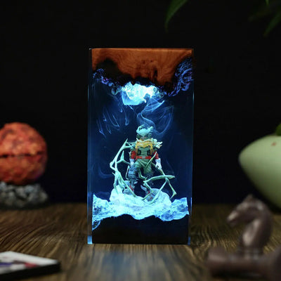 My Hero Academia Dark Deku Resin Lamp